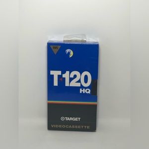 T 120 HQ Videocassette tape